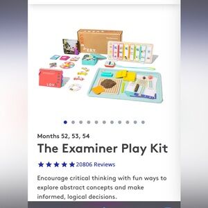 Lovevery Examiner kit new in box